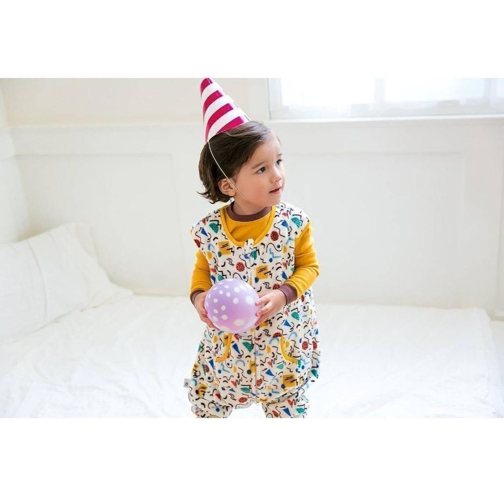 Vaenait Baby 1-3Y Cozy Warm Fleece Kids Boys Wearable Blanket Sleeper Retro Rad